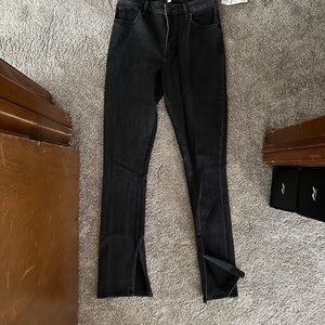 Extra Long Curve Love Abercrombie Women's Black Jeans